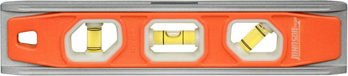 Johnson Level & Tool 1435-0900 Magnetic Glo-View Torpedo Level, 9", Orange, 1 Level...