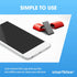 SmartKlear Smart Phone Screen Cleaner - for iPhones, Androids, and More - Cleaner with Carbon Microfiber Tech - Injected Red - 1 Count...