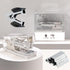 Mini Stapler with Staples, Small Transparent Stapler,25 Sheet Capacity,Includes 640 Staples and Staple Remover, Easy to Carry and Store?Small Stap...