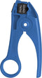 Jonard Tools UST-185 Dual Quad Shield Mini-Coax Stripper for Belden, Commscope, Times Fiber, and Other Mini COAX Cables, Blue...