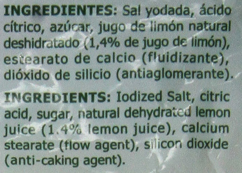 Limon 7 Salt & Lemon Powder Mexican Candy by Anahuac, 0.5 pounds...