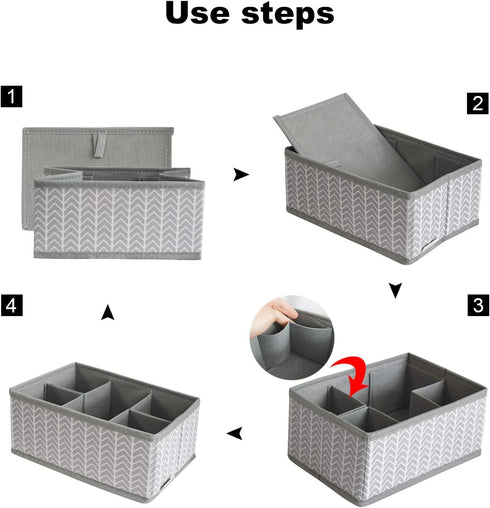 VERONLY Cosmetic Storage Bins Makeup Organizer, Adjustable Multifunction Storage Box Desk Drawer Divider for Makeup Brushes, Bathroom Countertop o...