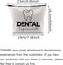 TOBGB Dental Hygienist Gift DH Dental Hygienist Toiletry Travel Bag Dental Appreciation Gift Dentist Graduation Gift (DH Dental)...