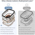 2Pack Goton Waterproof Case for Apple Watch Ultra 2 / Ultra Screen Protector 49mm, 360 Protective Glass Face Cover + Back Bumper for iWatch Ultra2...