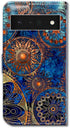 Case for Pixel 6 Pro, Gorgeous Colours Circle Mandala Leather Flip Phone Case Wallet Cover with Card Slot Holder Kickstand for Google Pixel 6 Pro...
