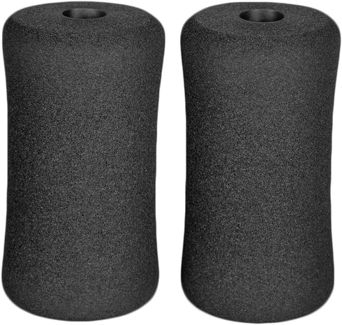 Sponge Foam Foot Pad Roller Pair, Used for Replacing Gym Exercise Equipment, Suitable for 1-inch Rod (Foam 6.3" X 3.07" Od X 0.87" Id)...