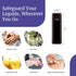 Infinity Jars Black Ultraviolet Glass Slow Pour Screw-Top Bottle 100 ML(3.4 fl oz) Airtight Refillable Container with Neck Finish for Massage Oil,...