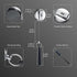 300 mm 12 Inch diameter Largest Round Center Finder Compass Drawing Circles Lathe Work and Woodturners Ideal For Locating Center on Logs and Gener...