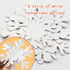 Winter Wonderland Frozen Party Snowflakes Decorations White 12pcs Hanging 3D Paper Snowflakes and Snowflake Garland for Christmas Birthday Party D...