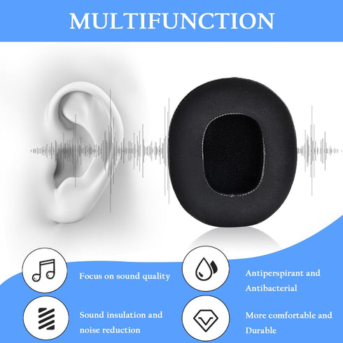 Adhiper Replacement Ear Pads for Skullcandy Crusher Wireless/Crusher ANC/Crusher Evo,Hesh ANC/Hesh Evo/Hesh 3,Venue ANC Headphone,Crusher Evo Cool...