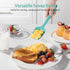 High Heat Resistant Silicone Spatulas: U-Taste 480ºF Hot Proof Food Grade Flexible Silicon Baking Scraper, Food Grade Rubber Kitchen Cooking Mixin...