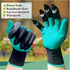 Garden Gloves with Claws, Breathable Gardening Work Gloves for Digging, Claw Gardening Gloves for Planting, Puncture Resistant Garden Gloves Best ...