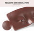 2Pcs Makeup Practice Face, 3D Reusable Silicone Makeup Practice Face Board, Makeup Mannequin Face is Perfect Aid to Practicing Makeup for Beginner...