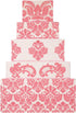 Designer Stencils C405 Damask Cake Tier 5 Cake Stencil, Beige/semi-transparent 3.1" x 13.5"...
