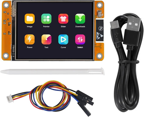 ESP32 Touchscreen 2.8 Inch LCD TFT Module with Touch Screen Display Module ESP-WROOM-32 2.8" 240x320 Smart Display Screen for Arduino LVGL WIFI Bl...