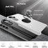 Galaxy S23 FE Case, Samsung Galaxy S23 FE Case with HD Screen Protector, Shockproof Samsung S23 FE Case with 360° Magnetic Ring Holder Kickstand P...