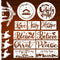 Nativity Christmas Stencil Christian Jesus Stencils for Painting on Wood for Unto Us/Holy Night/Believe/Blessed Templates for Wood Sign Canvas Wal...