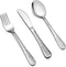 LIANYU 15-Piece Kids Utensils Silverware Set, Stainless Steel Toddler Hammered Flatware Cutlery, Children Tableware Includes Knives Forks Spoons, ...