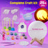 Paint Your Own Moon Lamp Kit, Cool Gifts DIY 3D Space Moon Night Light, Art Supplies Arts & Crafts Kit, Arts and Crafts for Kids Ages 8-12, Toys G...