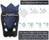 Pocket Squares Holder For Men, Best Accessories for Suits, Tuxedos,Vests and Dinner Jackets, 1Pack Assorted....