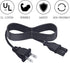8FT Polarized Power Cord for Brother CS8000 CS8060 CS8072 XR1300 XR1355 XR-4040 XR-7700 Nouvelle 1500S NV4000D XR-9000 XR-9500PRW 845 BC-1000 CE40...