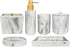 Santorini Resin Bathroom Tumbler - Decorative Toothbrush Holder Cup for Bathroom Vanity Organizer and Countertop Decor...