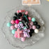 Silicone Focal Beads Rubber Beads Kit Bulk for Beadable Pens Keychain Jewelry Making DIY Keychain Supplies Focal Pen Beads (Cross 32pcs), Small...