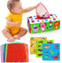 Baby Toys 3 4 5 6 7 8 9 12 Month Old Montessori Tissue Box Toys for Babies Infants 0-6 6-12 Months Sensory Educational Crinkle Toy Developmental E...