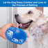 2 Pack Dog Grooming Brush, Premium Pet Bath Brush with Adjustable Ring Handle for Bathing - Massaging -Hair Removal - on Wet or Dry Hair, for Long...