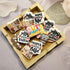 Coffee Themed Silicone Focal Beads Rubber Beads Kit Bulk for Beadable Pens Keychain Jewelry Making DIY Keychain Supplies Focal Pen Beads (Coffee S...