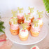 Ercadio 24 Pack Sweet 16 Cupcake Toppers Gold Glitter Age Sixteen Cupcake Picks Anniversary 16th Kids Birthday Party Cake Decors...