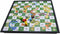 Snakes & Ladders Game 10x10 Board 100 Squares, Extendable Board 10x10 Inch, Family Game, Desk Game, Snake Chess...