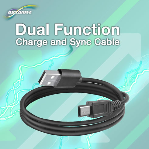 BoxWave Cable Compatible with Garmin zumo XT - DirectSync Cable, Durable Charge and Sync...
