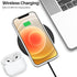 ORNARTO Compatible with iPhone 12 Case, Compatible with iPhone 12 Pro Case, Slim Liquid Silicone 3 Layers Full Covered Soft Gel Rubber Phone Case ...