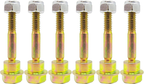 6-Pack 580790401 Shear Bolts & Nuts Kit for Husqvarna 588077502 539976978 595086601 Snow Throwers...