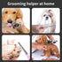 Dog Clippers Low Noise Dog Grooming Kit Pet Shaver for Thick Coats Waterproof Cat Hair Trimmer Professional Grooming Tools...