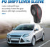 PU Carbon Fiber Gear Shift Knob Cover Fit for Ford Focus (2012-2016), Fiesta (2014-2016), Fusion S, SE (2013-2016)...
