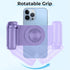 Magnetic Smartphone Camera Snap Grip- Smartphone Handle Photo Holder 10W Qi Wireless Charging Stand Phone Hand Grip with Bluetooth Wireless Remote...