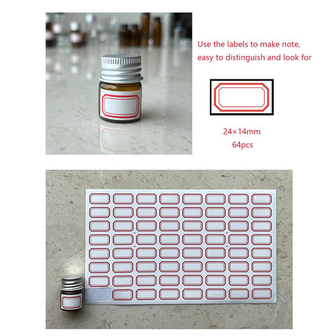 5ml Amber Glass Vials with Screw Caps and Plastic Stoppers, Small Brown Liquid Sample Vial, Leak-Proof Vial, 12PCS...