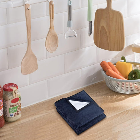 Magnetic Cleaning Cloth, Magnetic Microfiber Dry Erase Towel, Whiteboard Cleaning Cloth for Dry Erase Board, Whiteboard, Chalkboard, Kitchen, Dark...