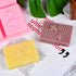 2Pcs Rectangle Bee Silicone Soap Molds, Honeycomb Molds for Chocolate Jelly Candy Homemade Craft Making...