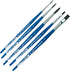 da Vinci Student Series 3504 Forte Student - 5 Brush Set - Beginner Forte Synthetics with Blue Handles - Rugged and Strong for All Media...
