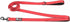 Dog Leash 8ft Long - RED - Traffic Padded Two Handle - Heavy Duty - Double Handles Lead for Control Safety Training - Leashes for Large Dogs or Me...