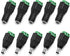 CHANZON 10Pcs Male and Female 5.5mm x 2.1mm 12V DC Power Jack Connector 24V Socket for Led Light Strip CCTV Security Camera Cable Wire Ends Plug B...