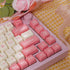 Akko PBT Keycaps Set, Pink Bear OEM Profile 122-Key PBT Keycaps for Mechanical Keyboards...