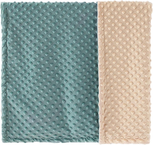 kmilro Baby Blanket for Unisex Boys Girls 30x40inch Super Soft Double Layer Dotted Backing Nursery Minky Blankets Neutral Breathable Receiving Tod...