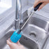 Stainless Steel Water Bottle Brush, Long Handle Scrubbing Brush, Built for Cleaning Sports Bottles, Baby Bottles, Cups, Coffee Mugs, Glasswares, W...
