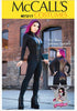 McCall's Patterns M7217 Misses' Zippered Bodysuit by Yaya Han Sewing Template, A5 (6-8-10-12-14)...