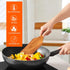 Best Wooden Spatula for Cooking Non Stick Kitchen Utensils Teak Wood Spatula Set of 4 Flat Slotted Turner Spatula for Baking Mixing Scraping Fish ...