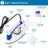 Travel Irons Portable Steam Irons for Clothes Handheld Steamer Mini Iron Non-Stick Sole Plate Dry Ironing and Steam Ironing Fast Heated up Detacha...